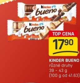 Tyčinka Bueno Kinder