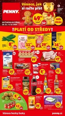 akční leták Penny Market 28.11.2024-4.12.2024