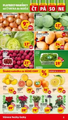 akční leták Penny Market 28.11.2024-4.12.2024