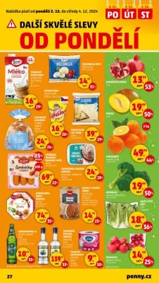 akční leták Penny Market 28.11.2024-4.12.2024