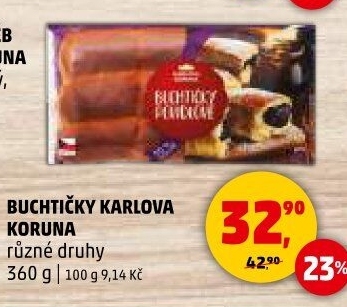 České buchtičky Karlova Koruna