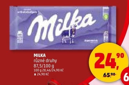 Čokoláda Milka