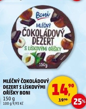 Dezert mléčný Boni