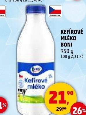 Kefírové mléko Boni