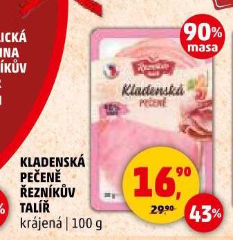 Kladenská pečeně Řezníkův talíř