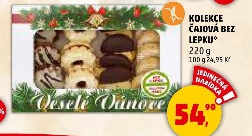 Kolekce čajová bez lepku