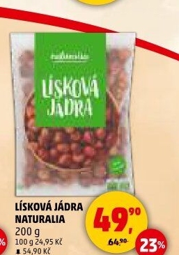 Lískové ořechy Naturalia