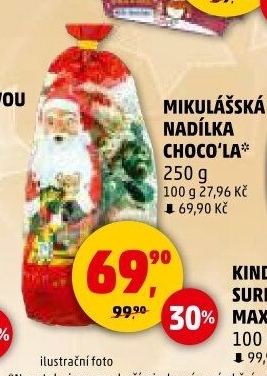 Mikulášská nadílka Choco'
