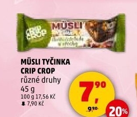 Müsli tyčinka Crip Crop