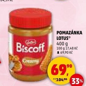 Pomazánka Biscoff Lotus