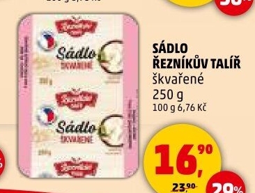 Sádlo škvařené Řezníkův talíř