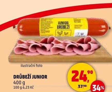 Salám drůbeží Junior