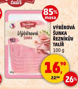 Šunka výběrová Řezníkův talíř