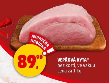 Vepřová kýta bez kosti