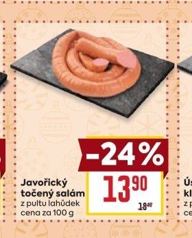 Javořický točený salám