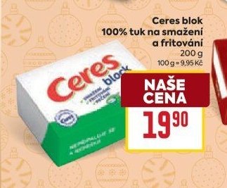 Ceres blok 100% tuk na smažení a fritování