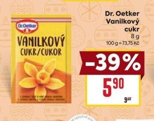 Dr. Oetker Vanilkový cukr