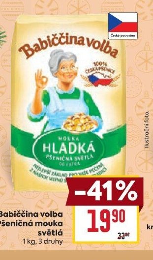 Babiččina volba Pšeničná mouka světlá