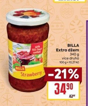 BILLA Extra džem