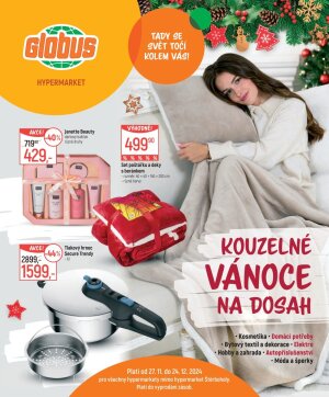 akční leták Globus 27.11.2024-24.12.2024
