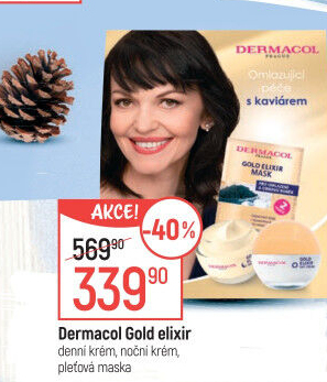Dárková kazeta Gold elixir Dermacol