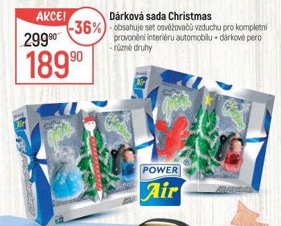 Dárková sada Christmas Power Air