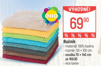 Ručník OHO