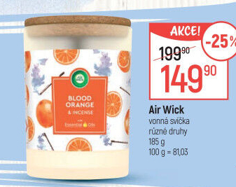 Svíčky Life Scents Air Wick