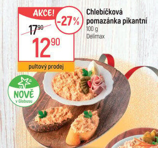 Chlebíčková pomazánka pikantní