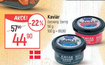 Kaviár z kapelínů Nekton