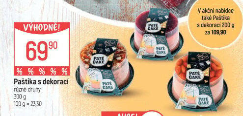 Paštika s dekorací Pâté du Chef