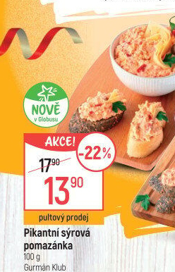 Pikantní sýrová pomazánka