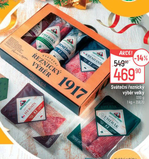 Řeznický výběr Kostelecké uzeniny