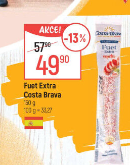 Salám Fuet extra Costa Brava