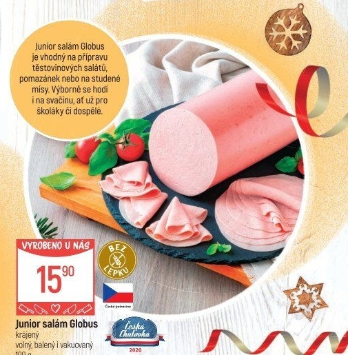 Salám Junior Globus