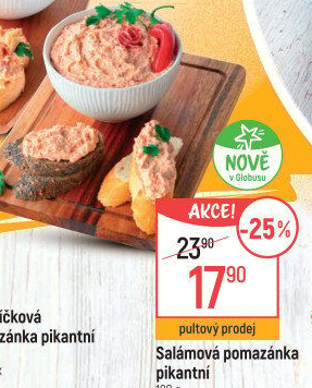 Salámová pikantní pomazánka