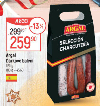 Španělské salámy Argal