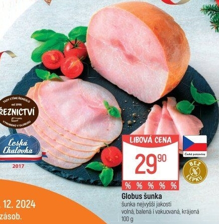 Šunka nejvyšší jakosti Globus