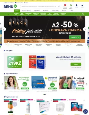 akční leták BENU Lékárna 27.11.2024-3.12.2024