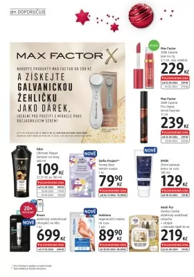 akční leták dm drogerie 28.11.2024-9.1.2025