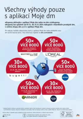 akční leták dm drogerie 28.11.2024-9.1.2025