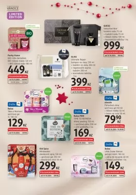 akční leták dm drogerie 28.11.2024-9.1.2025