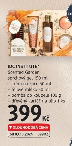 IDC INSTITUTE Scented Garden dárková sada