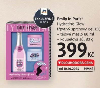 Emily in Paris Hydrating Glow dárková sada