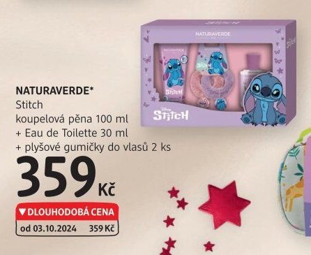 NATURAVERDE Stitch dárková sada