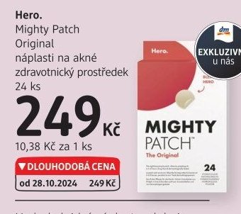 Hero. Mighty Patch Original náplasti na akné