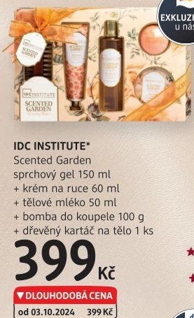 Dárková kazeta dámská Scented Garden IDC INSTITUTE