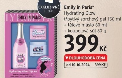 Dárková kazeta Hydrating Glow Emily in Paris