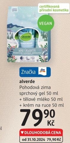 Dárková kazeta Pohodová zima Alverde