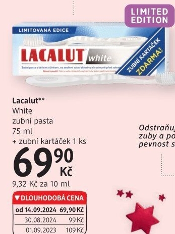 Pasta na zuby White Lacalut